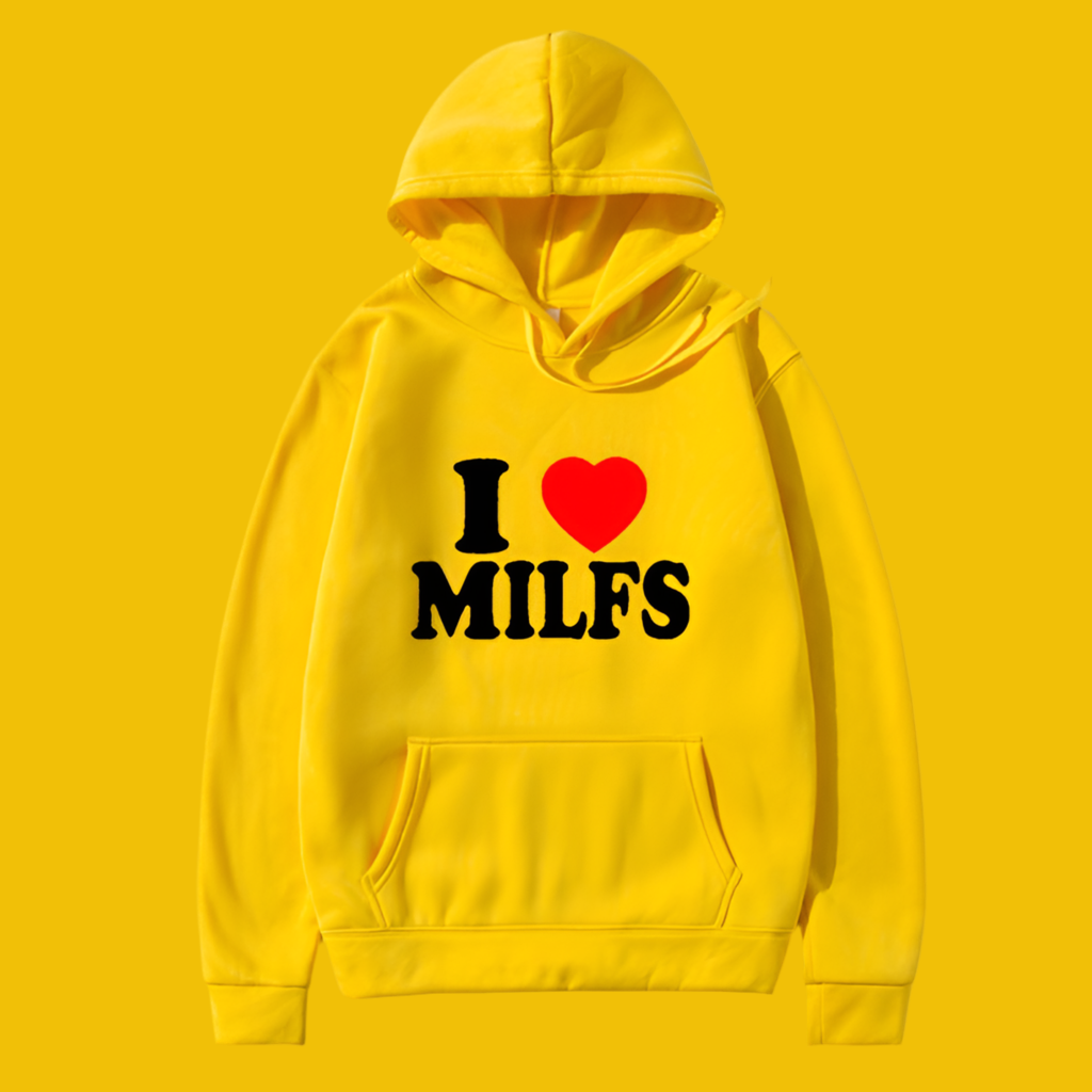 Hoodie „I love Milfs”