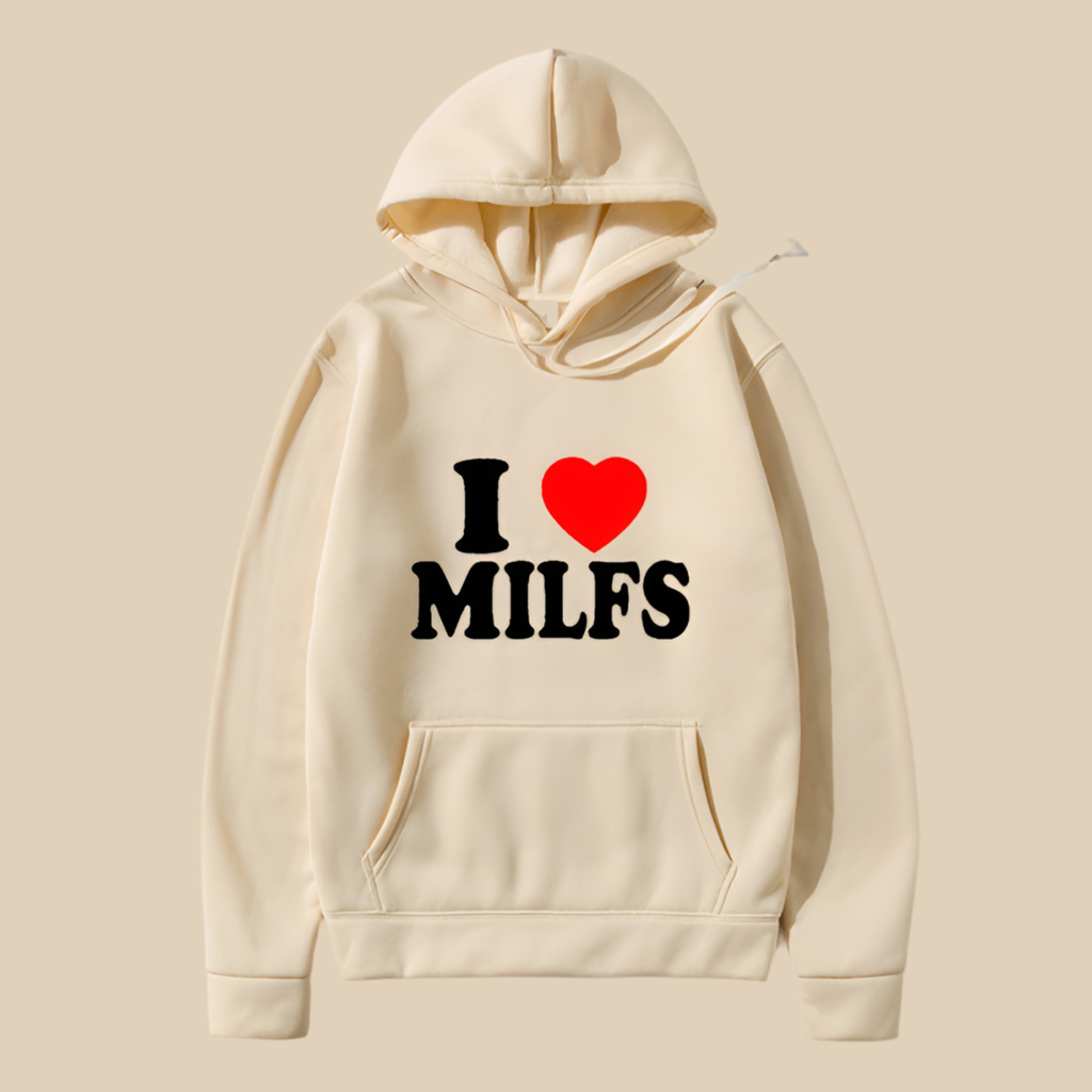 Hoodie „I love Milfs”