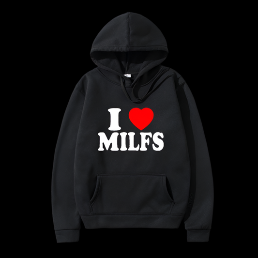 Hoodie „I love Milfs”