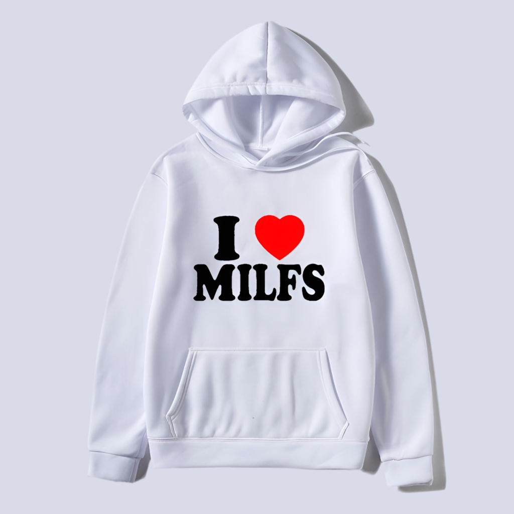 Hoodie „I love Milfs”