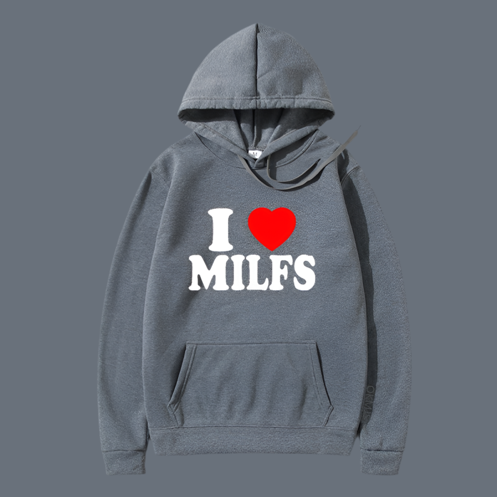 Hoodie „I love Milfs”